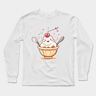 cooking enjoying Long Sleeve T-Shirt